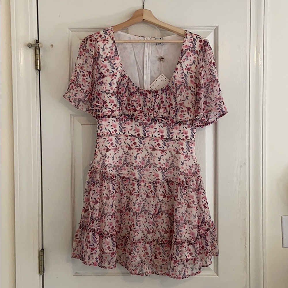 Mini Spring Floral Dress